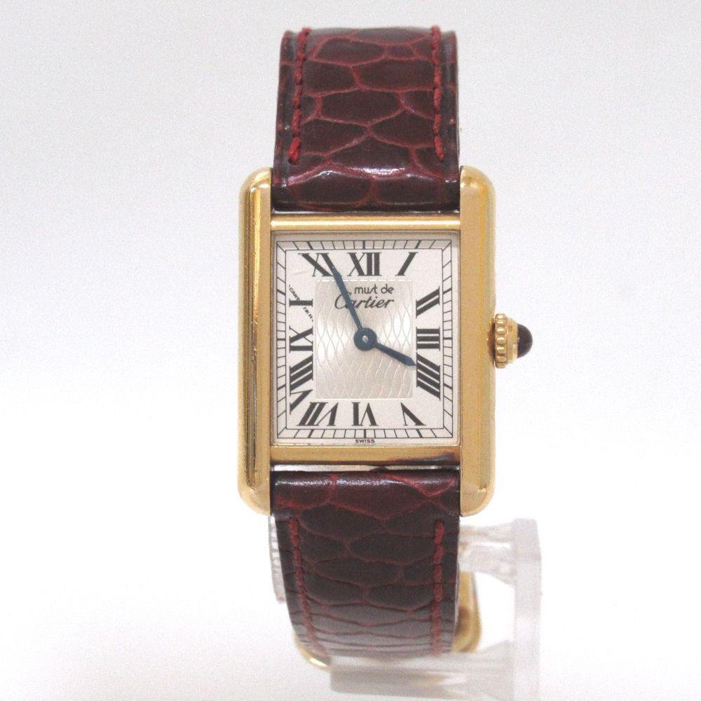 Tj279831 カルティエ CARTIER レディース 腕時計 マストタンクSM 150周年記念 1847本 W1010195