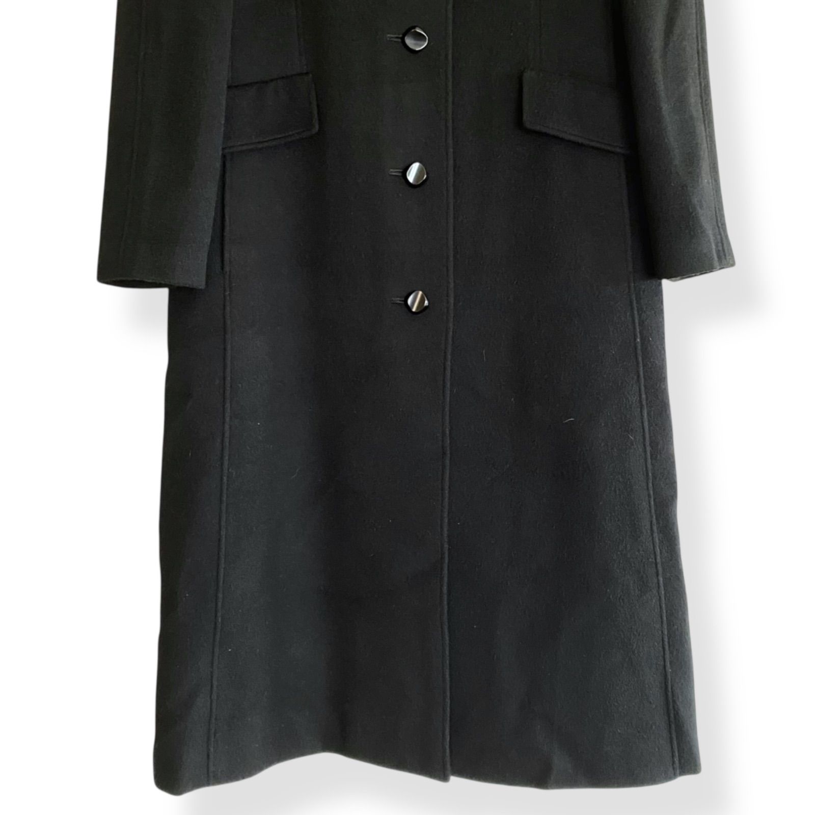 DEJAC デジャック ウールコート ブラック ロングコート レディース