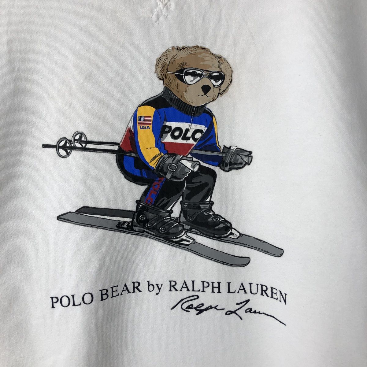 ポロベア プリントスウェットシャツ