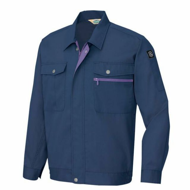 種類5：002ベージュ/LL AZ-5370 アイトス 長袖サマーブルゾン（男女