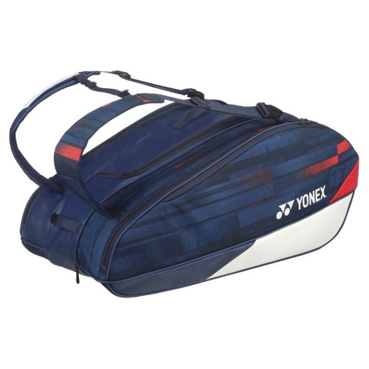 WJ1101 YONEX ヨネックス ラケットバッグ9 BAG02NPA テニス バドミントン バッグ ホワイト ネイビー レッド