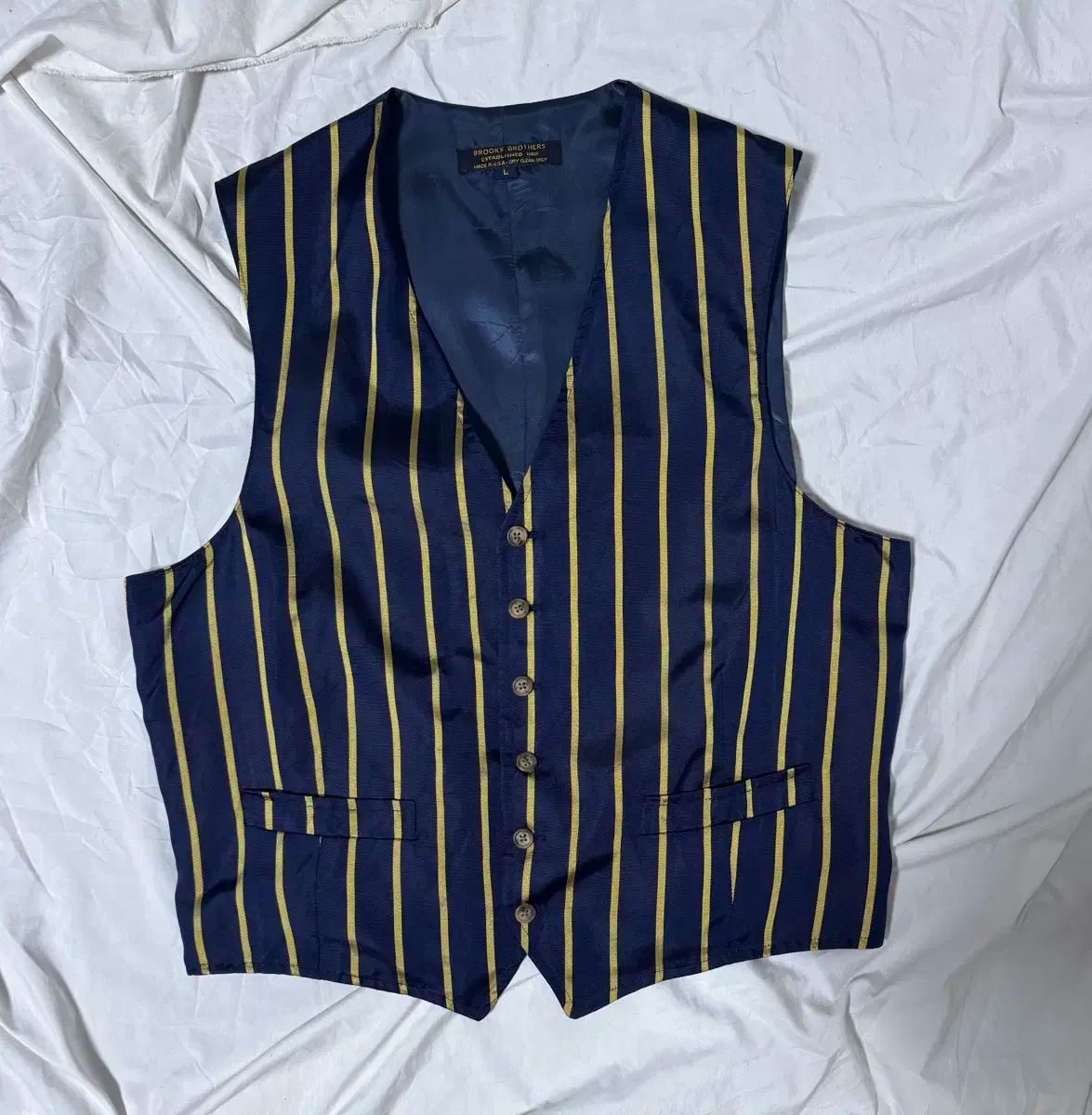 Usa ブルックス ブラザーズ ストライプ ベスト