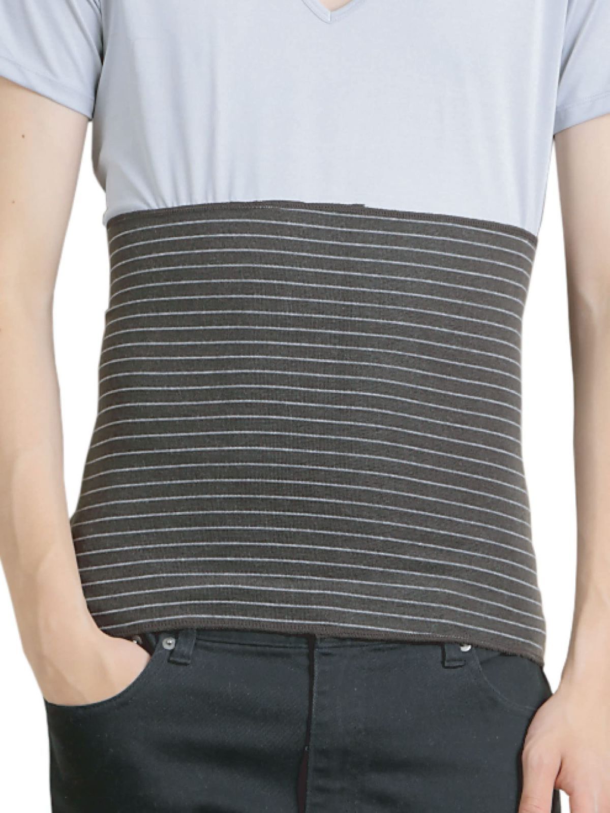 まもなく終了 冷え対策 暖かい 吸湿発熱 薄手 はらまき 冷え取り保温 メンズ 腹巻き マルオニット株式会社