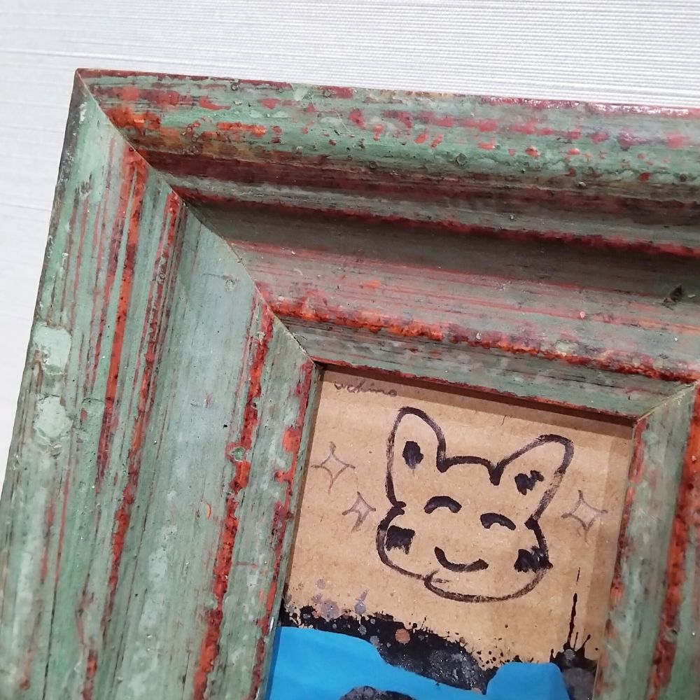 内野隆文 うさたん うさぎ 絵画 ドローイング 抽象画 現代アート