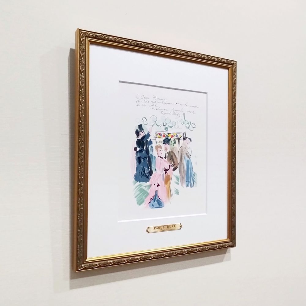 ラウル・デュフィ 画家への手紙 ルノワールに捧ぐ 1965年 ラウル・デュフィ 画家への手紙 ルノワールに捧ぐ 1965年