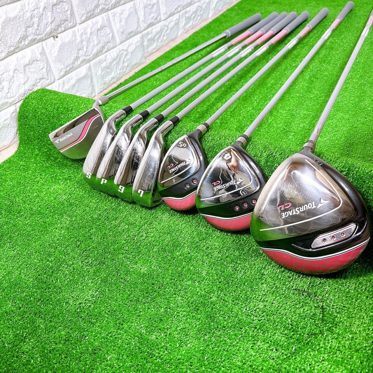 レディース ゴルフクラブ ツアーステージ TOURSTAGE CL 8本セット