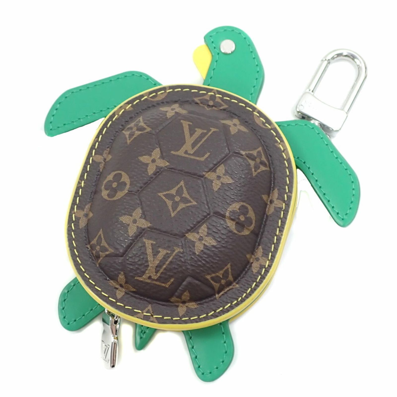 ルイ ヴィトン Louis Vuitton ルイ ヴィトン バッグチャーム モノグラム キーホルダー LV タートル M01471 亀 カメ レディース メンズ