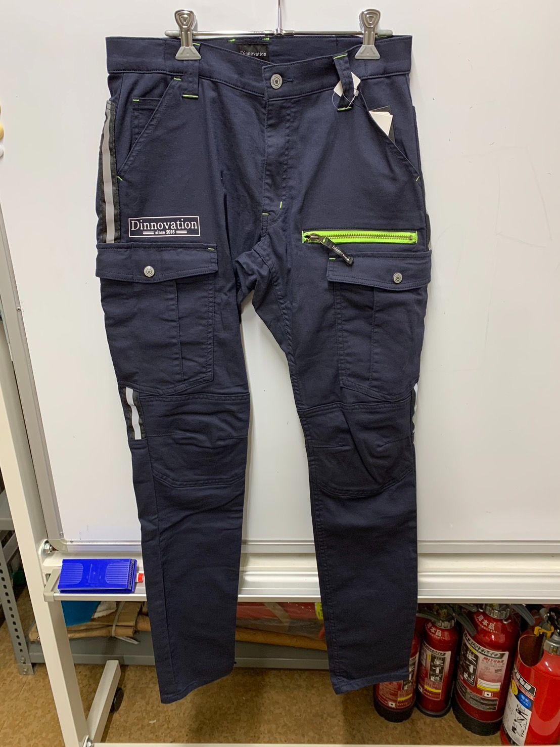 Dinnovation D-art カーゴパンツ ストレッチカーゴパンツ 22B009 ネイビー 作業ズボン 作業カーゴパンツ
