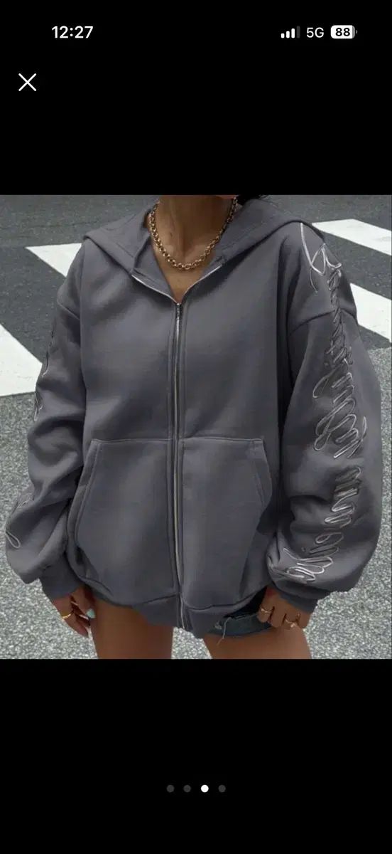 美品】エムズグレイシー ベロアフリルパーカー ダブルジップ 40