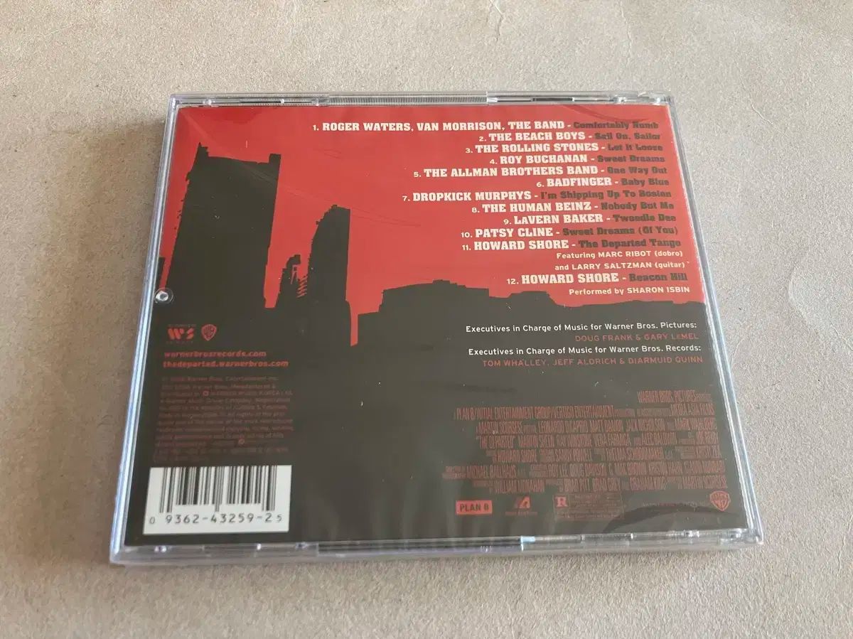 超人気デザイン 映画 出発 OST 韓国 ライセンス 初版 CD ハワード ショア 映画音楽