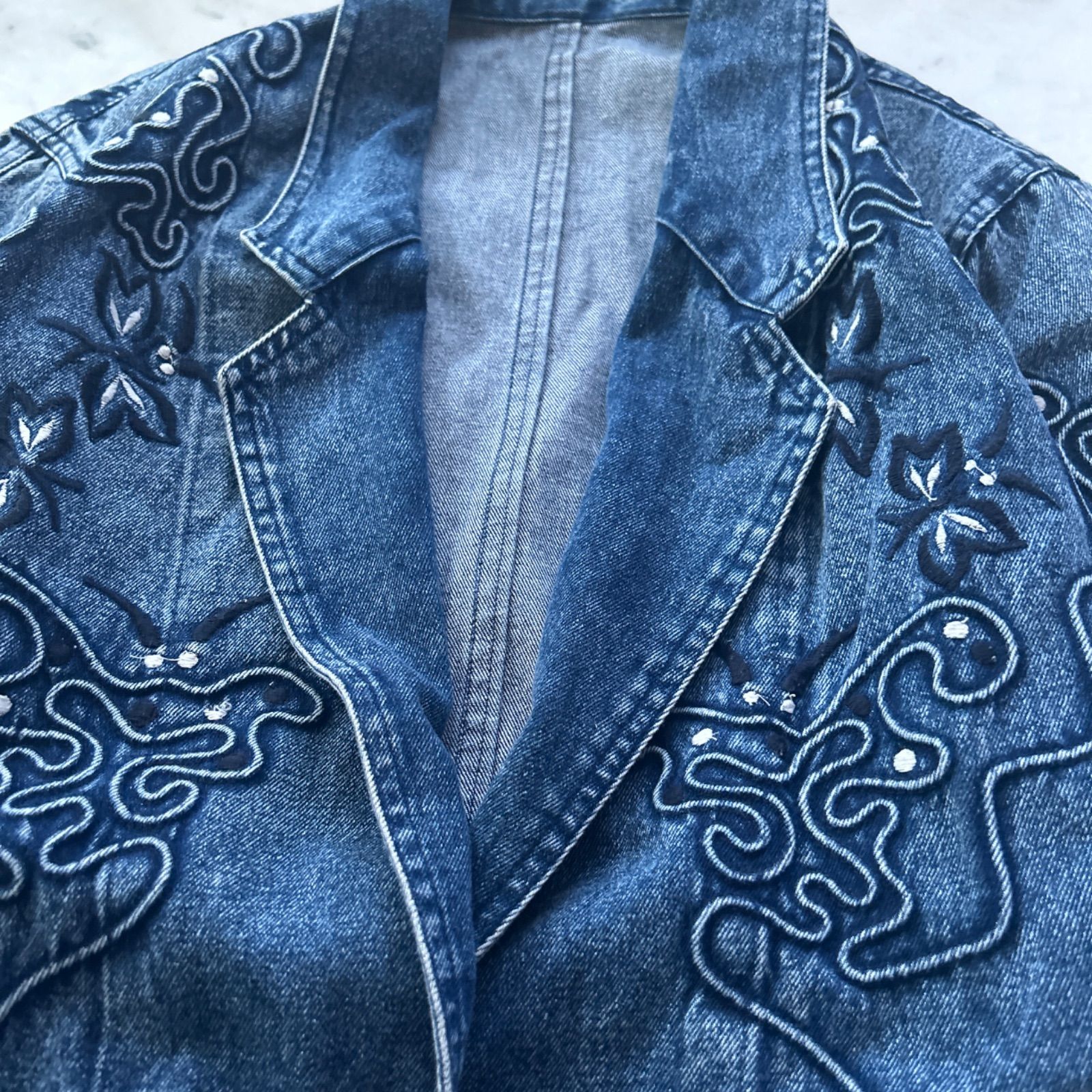 オーバーサイズ デニムジャケット