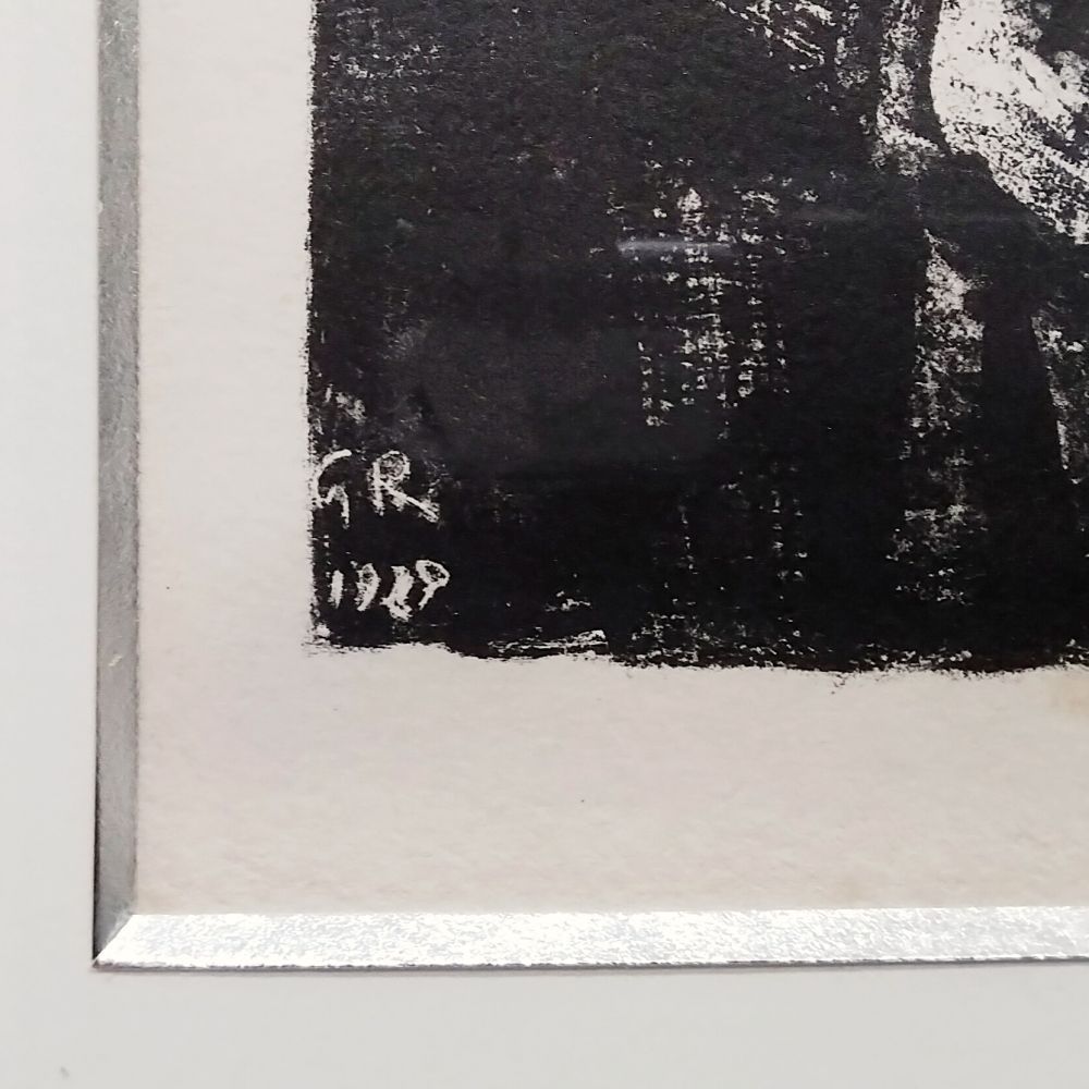 ルオー 　伝説的風景　風は帆をはらませる　1929年　リトグラフ　150部　真作 ジョルジュ・ルオー 伝説的風景 風は帆をはらませる 1929年 リトグラフ