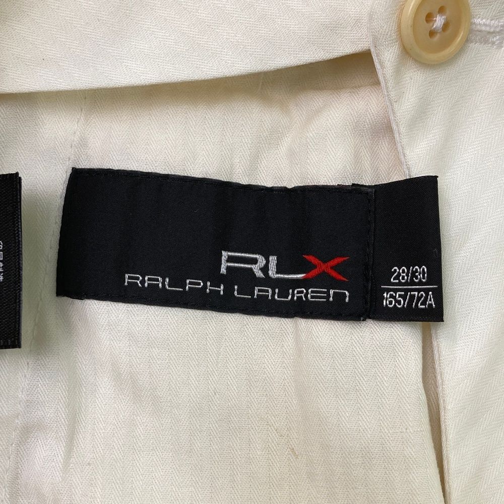 サイズ：28 RLX ラルフローレン ロングパンツ ホワイト系