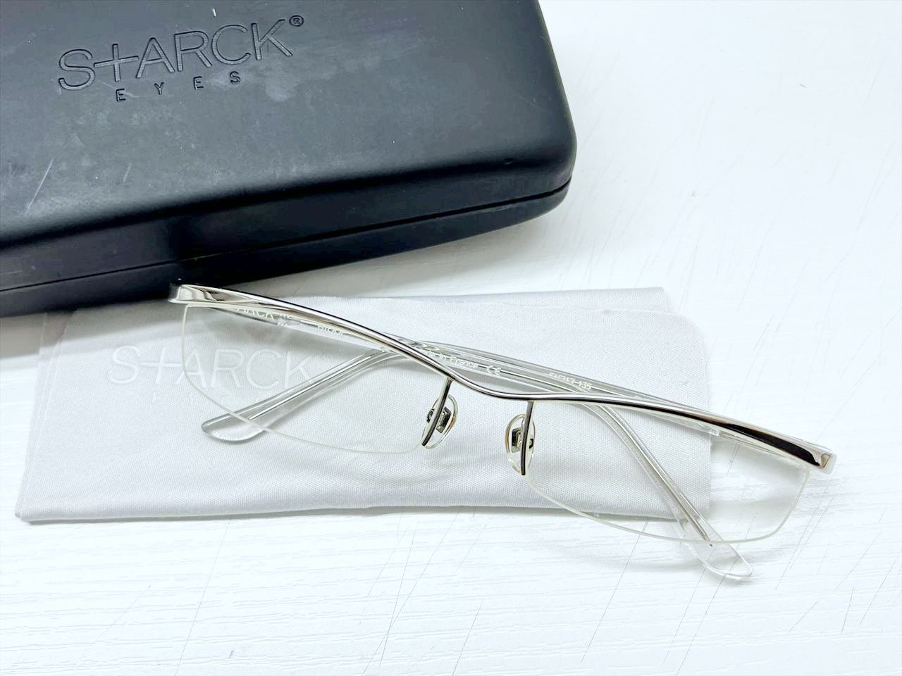 美品 alain mikli アランミクリ STARCK EYES スタルクアイズ 