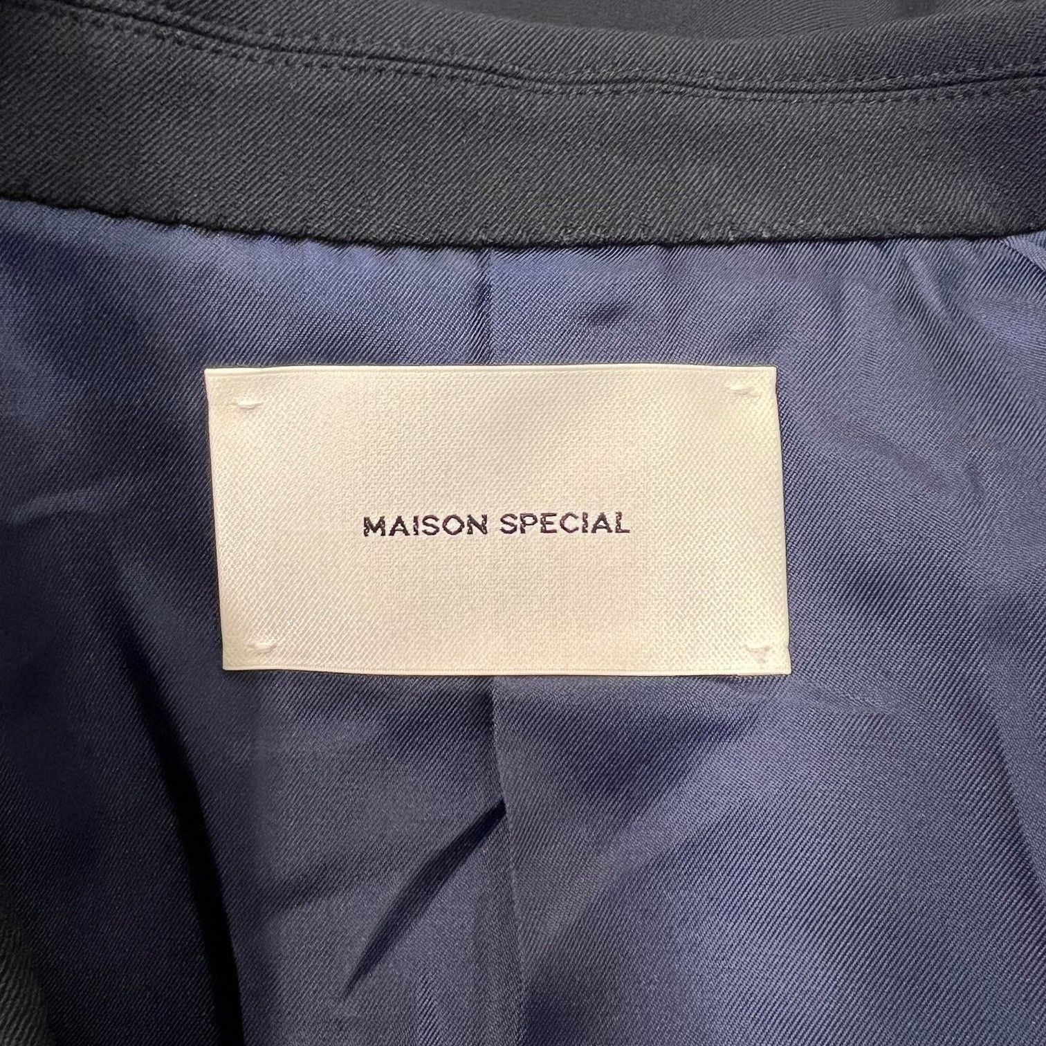 参考上代25300円 未使用品 MAISON SPECIAL OUTLAST Split Raglan Dress 