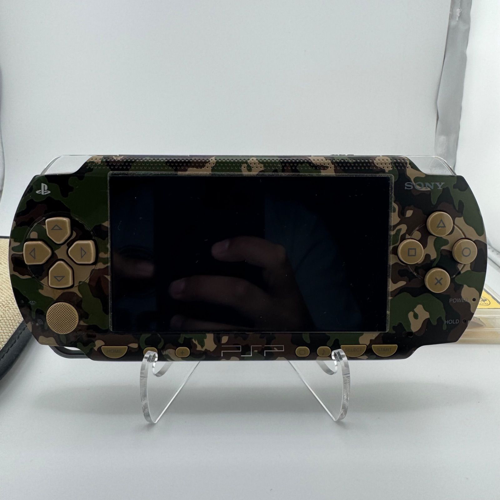 PSポータブル PSP1000 メタルギアソリッド 迷彩カラー PSP-1000 METAL GEAR SOLID メタルギアソリッド 迷彩カラー 本体