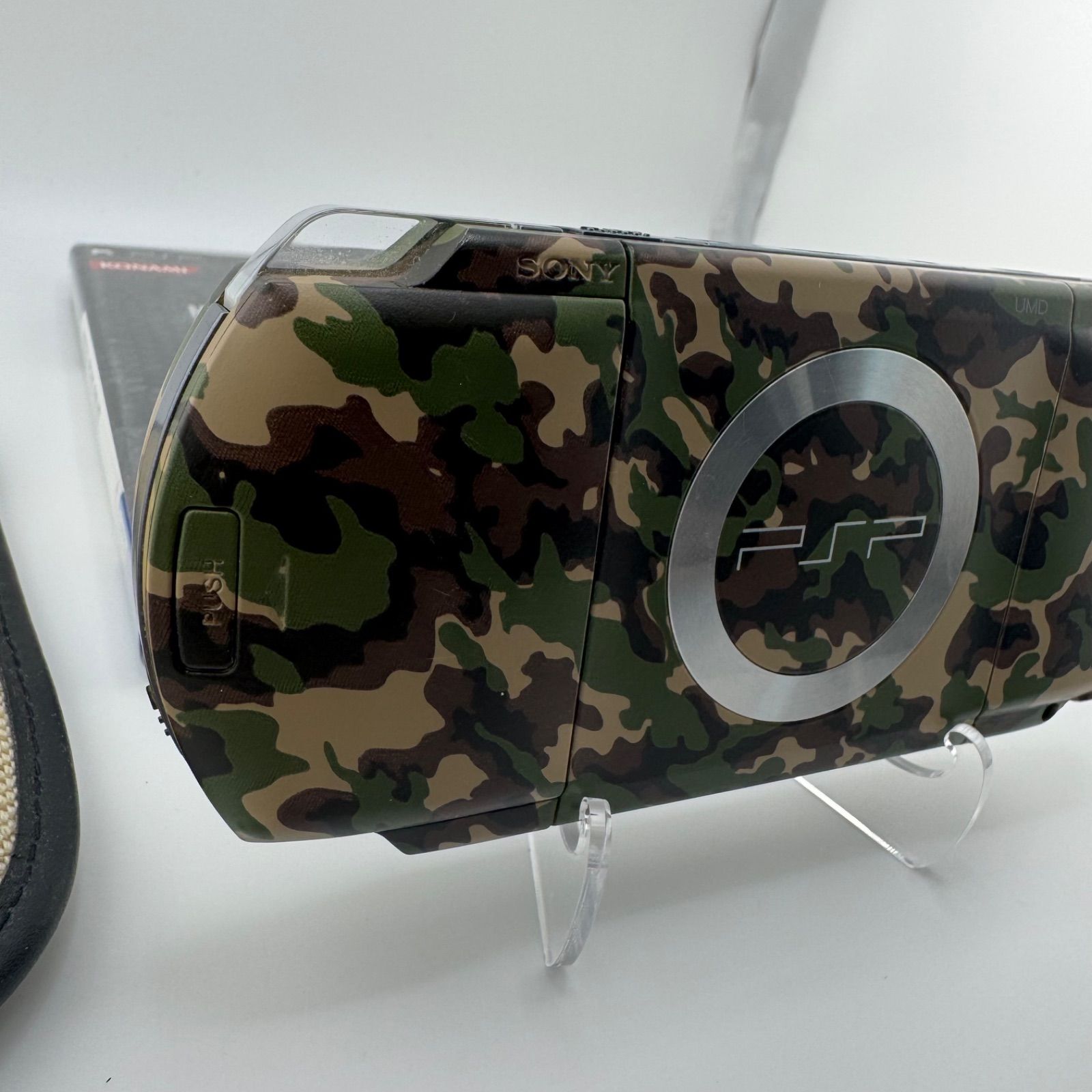 PSポータブル PSP1000 メタルギアソリッド 迷彩カラー PSP-1000 METAL GEAR SOLID メタルギアソリッド 迷彩カラー 本体