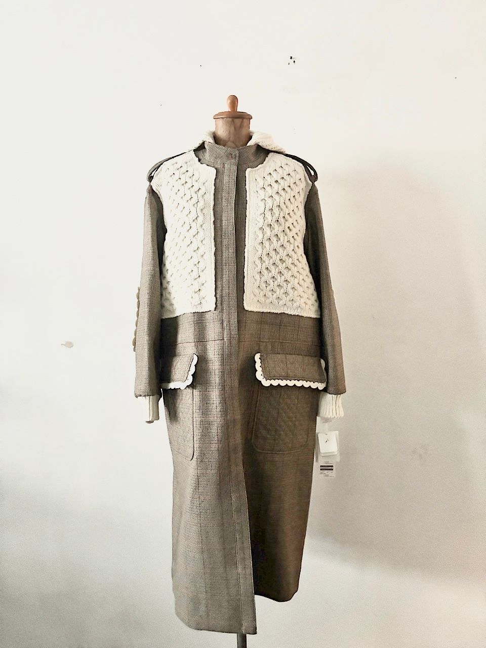 大きいサイズ】23区 2022AW ヘリンボーンダッフルコート 44 楽天市場