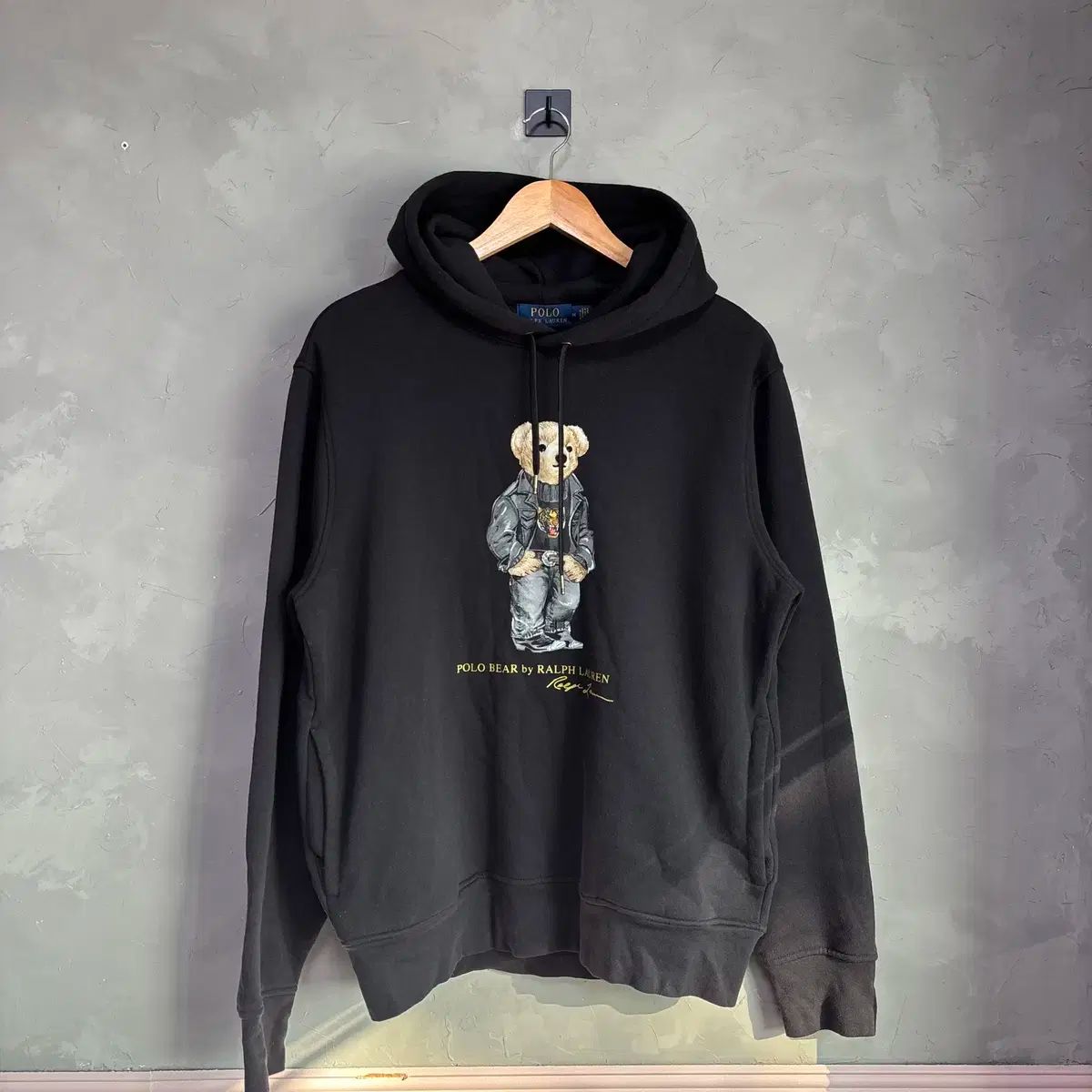 ポロラルフローレン ベア フード 黒