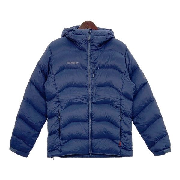 MAMMUT マムート ダウンジャケット ブルゾン フーディー Xeron IN Hooded Jacket 1013-00702 メンズ Mサイズ ネイビー アウター DM14815