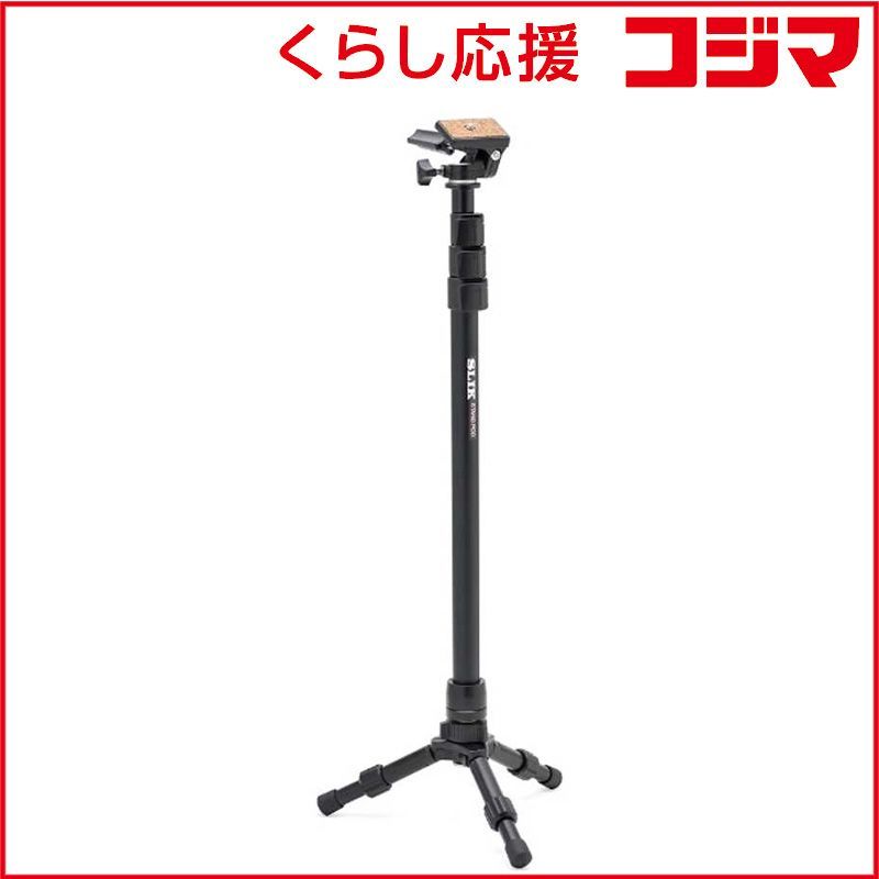 【 新品 未開封 】 スリック 自立脚付き４段一脚 スタンドポッド ｽﾘｯｸｽﾀﾝﾄﾞﾎﾟｯﾄﾞ 未使用 送料無料