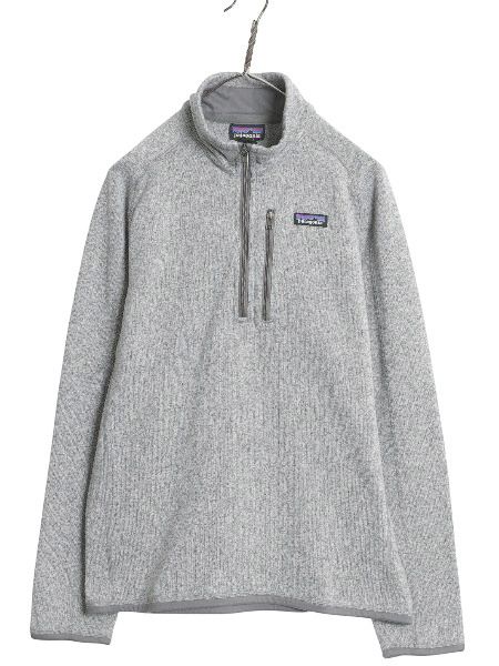 なクーポン配布中! パタゴニア ベターセーター ハーフジップ メンズ M 古着 21年製 アウトドア フリース セーター 裏起毛 プルオーバー ジャケット ブルゾン