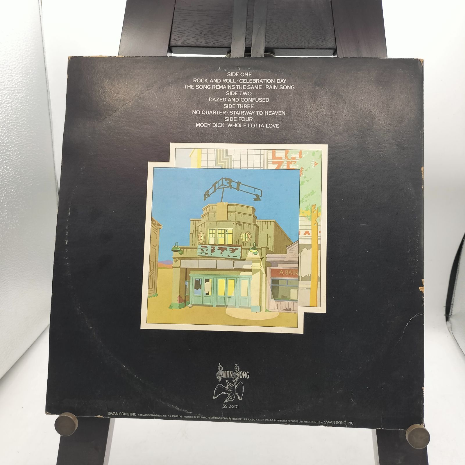 LPレコード■ レッド・ツェッペリン Song Remains The Same 4枚組 輸入盤【42AY138】