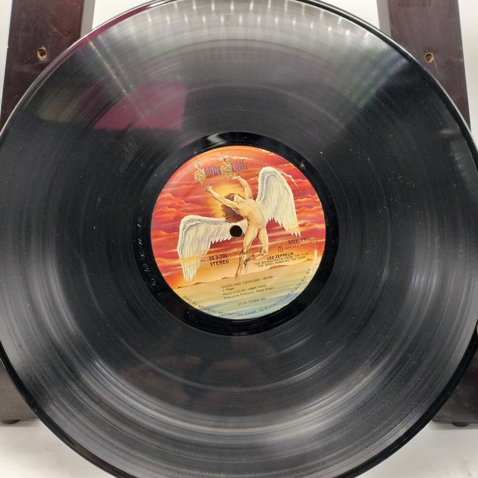 LPレコード■ レッド・ツェッペリン Song Remains The Same 4枚組 輸入盤【42AY138】