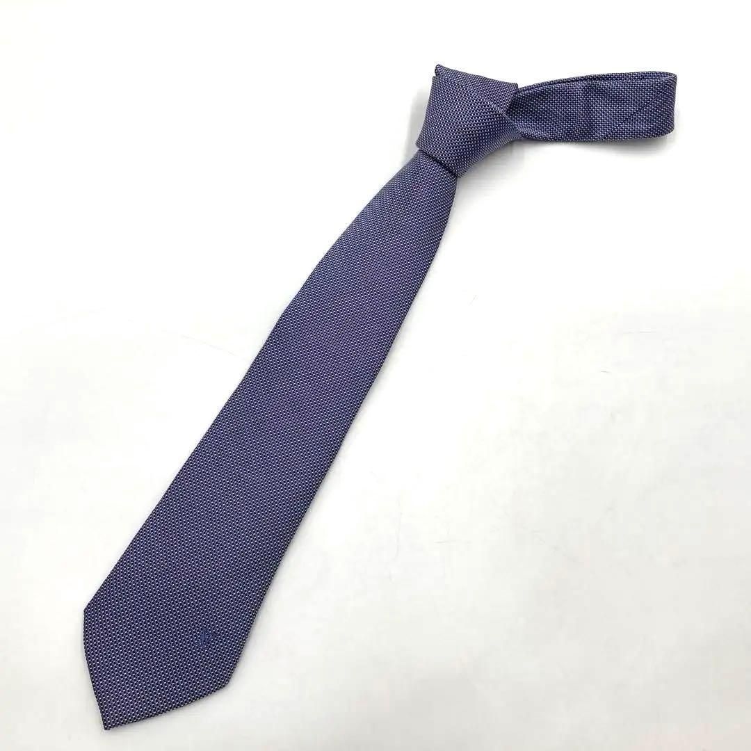 ⭐️箱付⭐️LOUIS VUITTON ルイヴィトン ネクタイ ブルー シルク