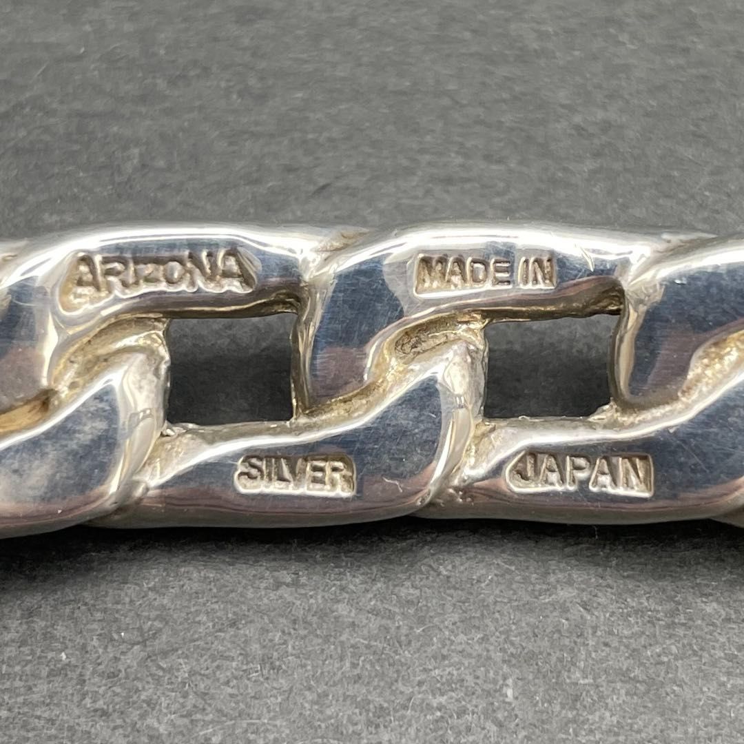 ARIZONA DOM カーブチェーン 喜平チェーン 唐草 バングル アリゾナフリーダム シルバー SILVER SV925 インディアンジュエリー