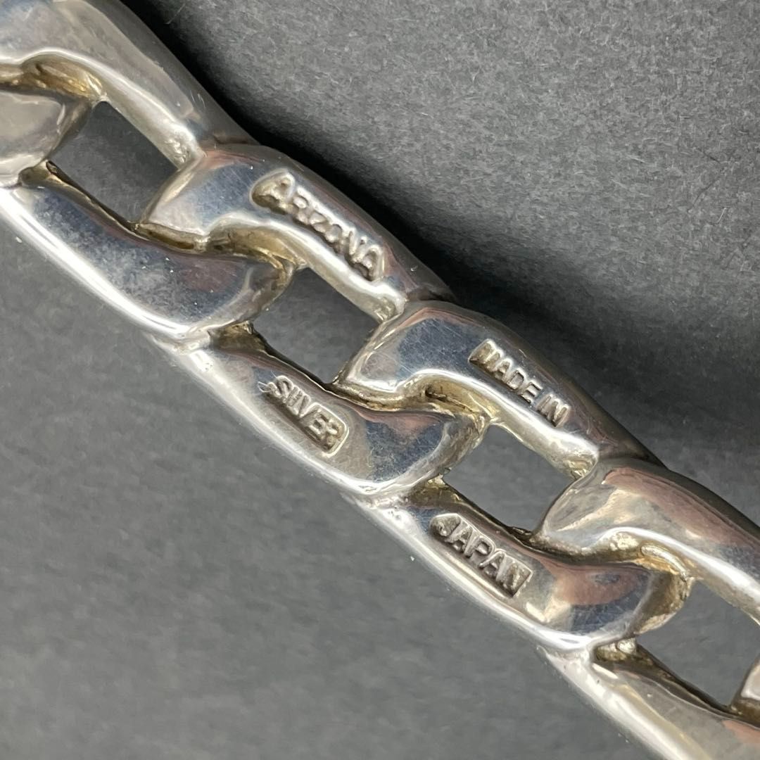  ARIZONA DOM カーブチェーン 喜平チェーン 唐草 バングル アリゾナフリーダム シルバー SILVER SV 925 インディアンジュエリー バングル リストバンド アクセサリー