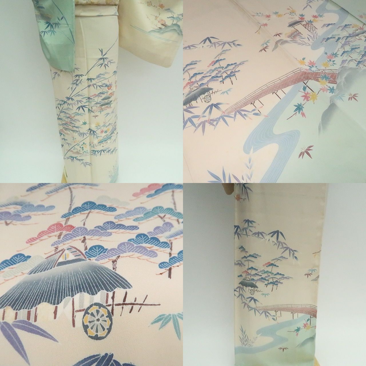 梅 手縫い仕立て