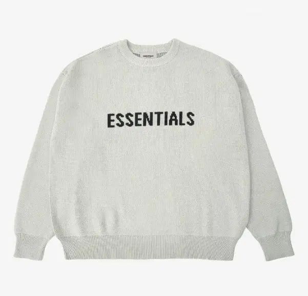 エッセンシャルズ ニット プルオーバー セーター コンクリート M サイズ Essentials