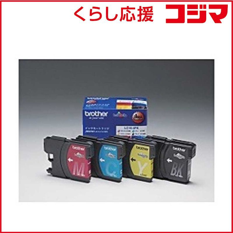 新品 未開封 】 ブラザー 【純正】 インクカートリッジ 4色パック（大 