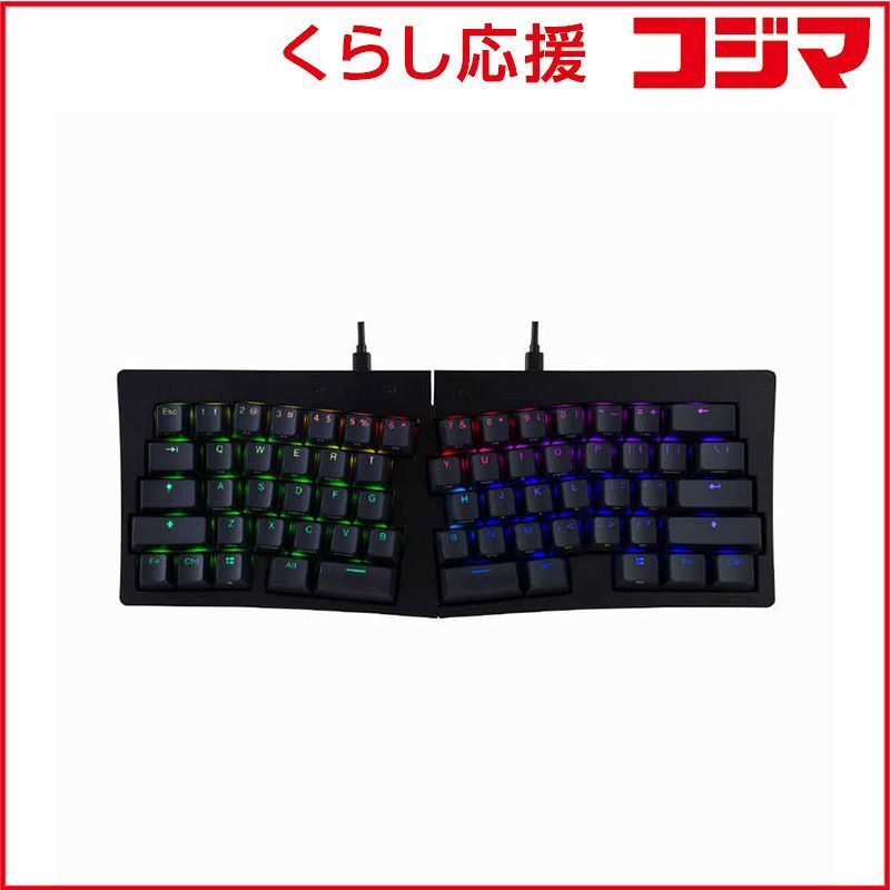 MISTEL MD600 Alpha RGB BT 赤軸 英語分離型 KB - メルカリ