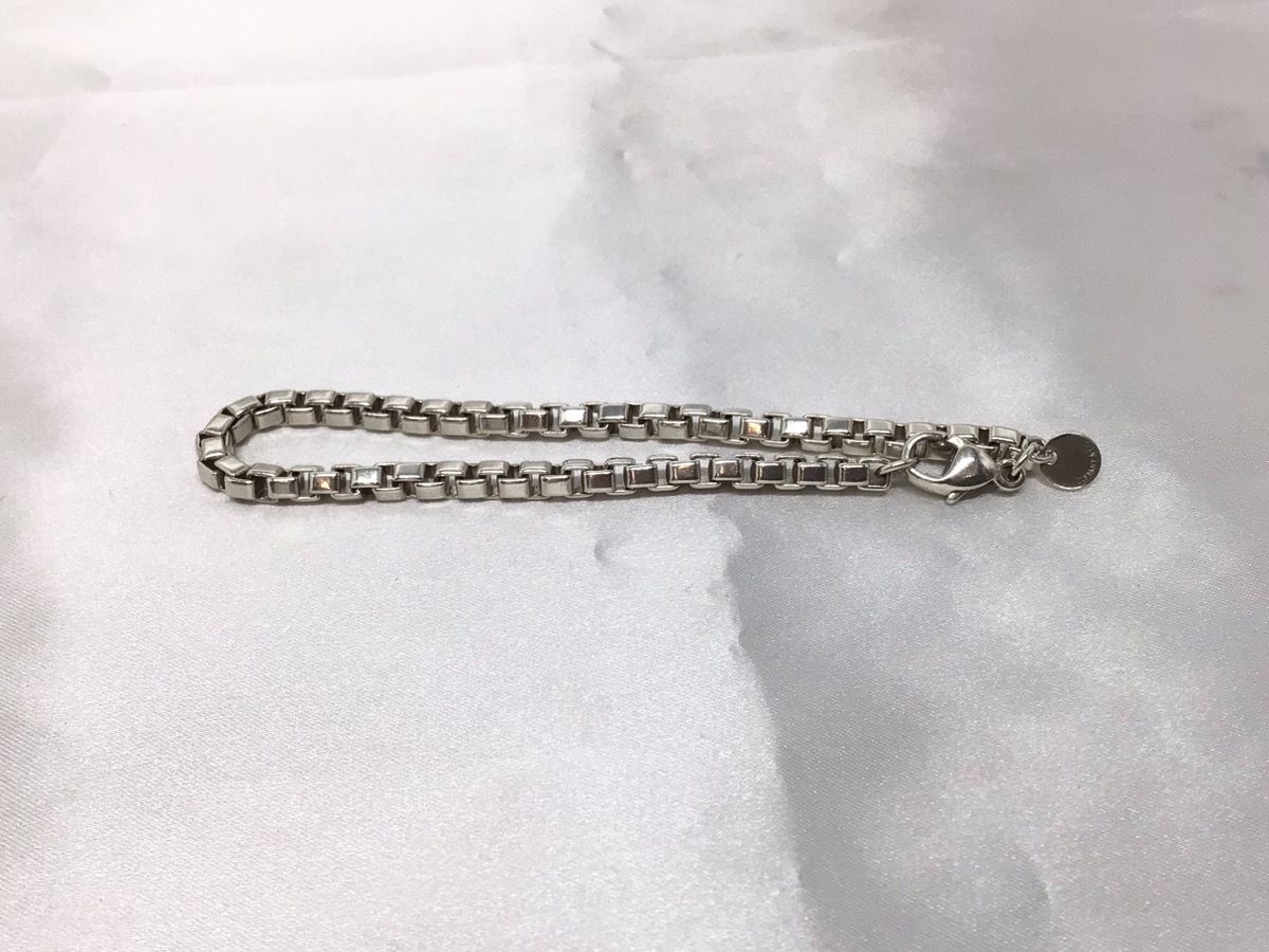 Tiffany&Co. ティファニー ベネチアン チェーン ブレスレット Ag925 約 