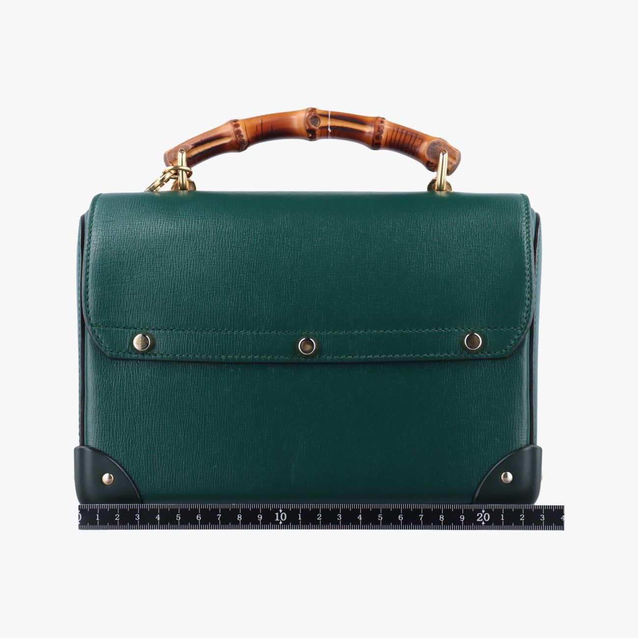 グッチGucciGGアップル パドロック バンブー グリーン レザー 603221 D031819998