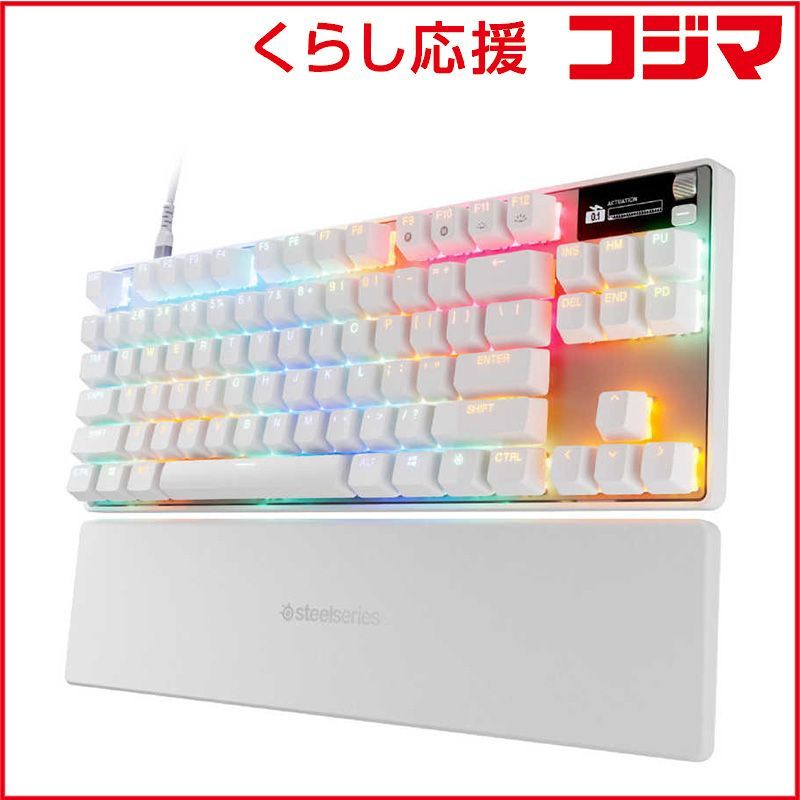 専用出品です。 新品 未開封 】 STEELSERIES Apex Pro TKL Gen 3 White JP ［有線 /USB