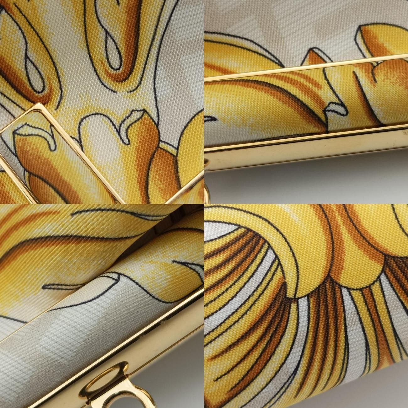 フェンディFendiファースト スモールホワイト×イエローキャンバス8BP1298BP129-AJQC-228-10429