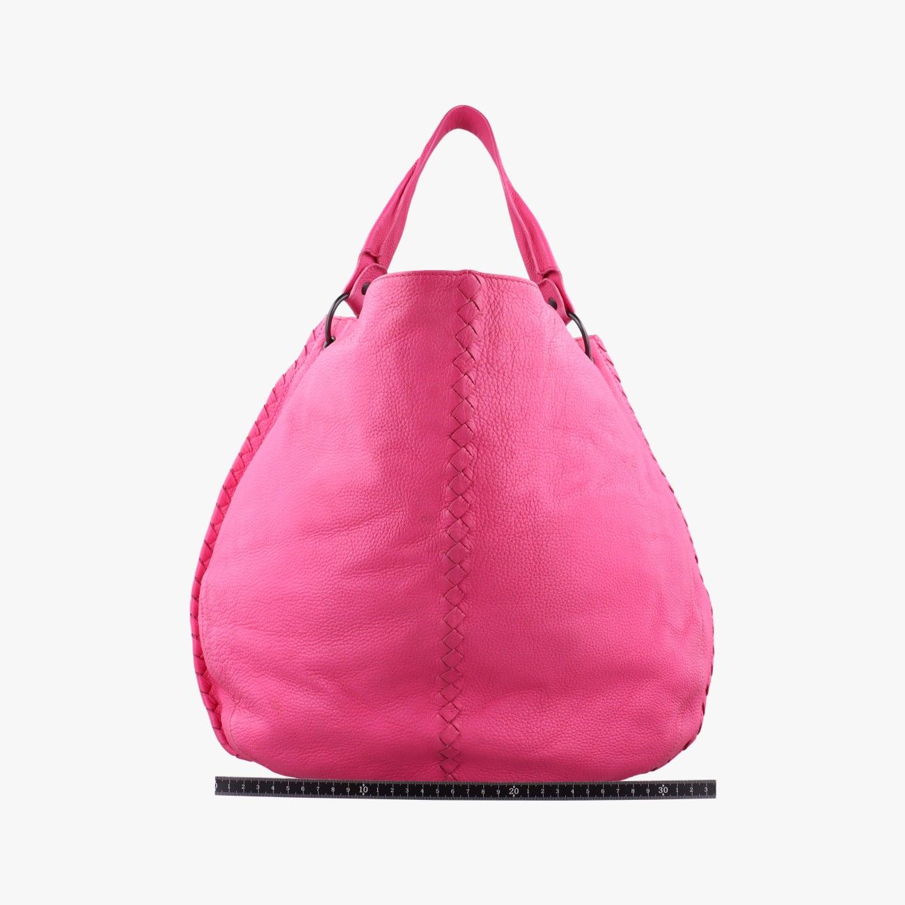 ボッテガヴェネタBottega Venetaイントレチャート ローズ レッド レザー B00364695I