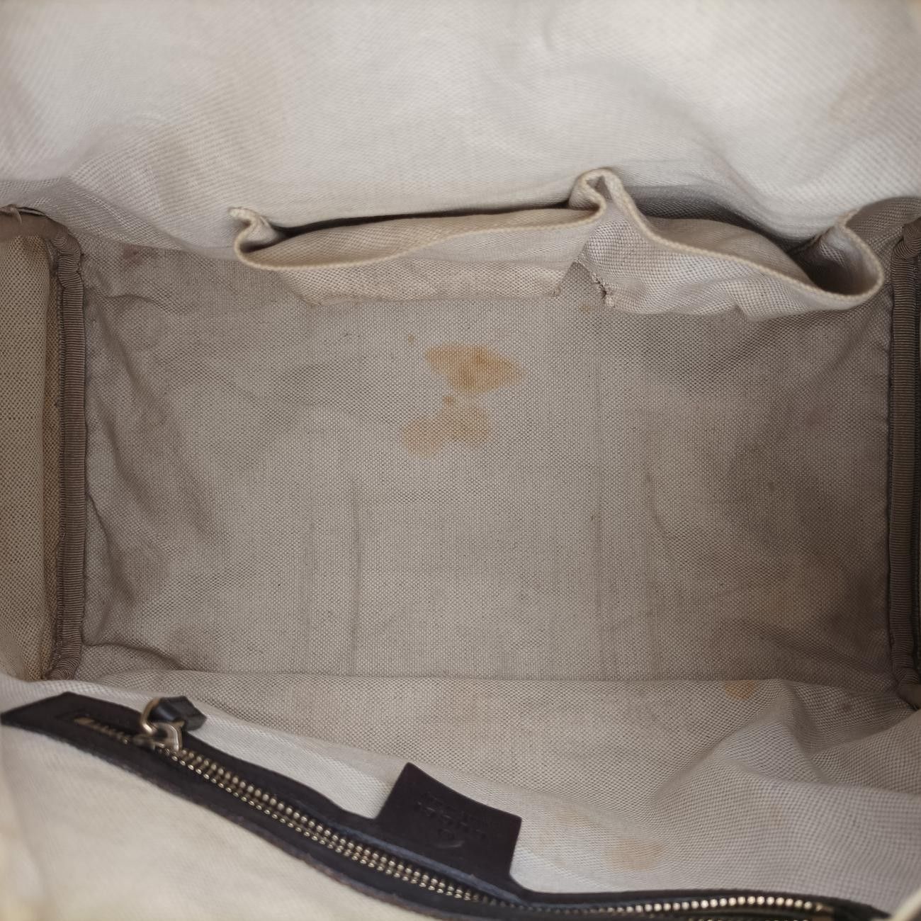 グッチGucciシェリーライン ブラウン×ベージュ×レッド×グリーン