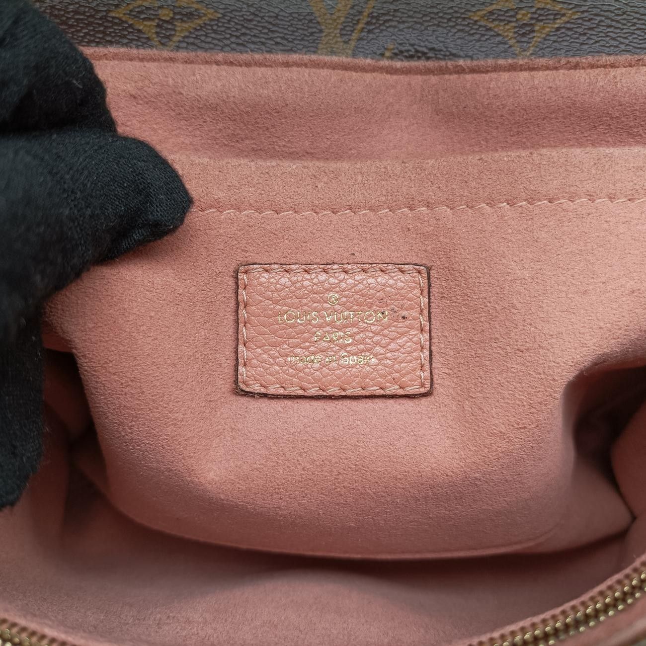 モノグラムキャンバス×カーフレザー