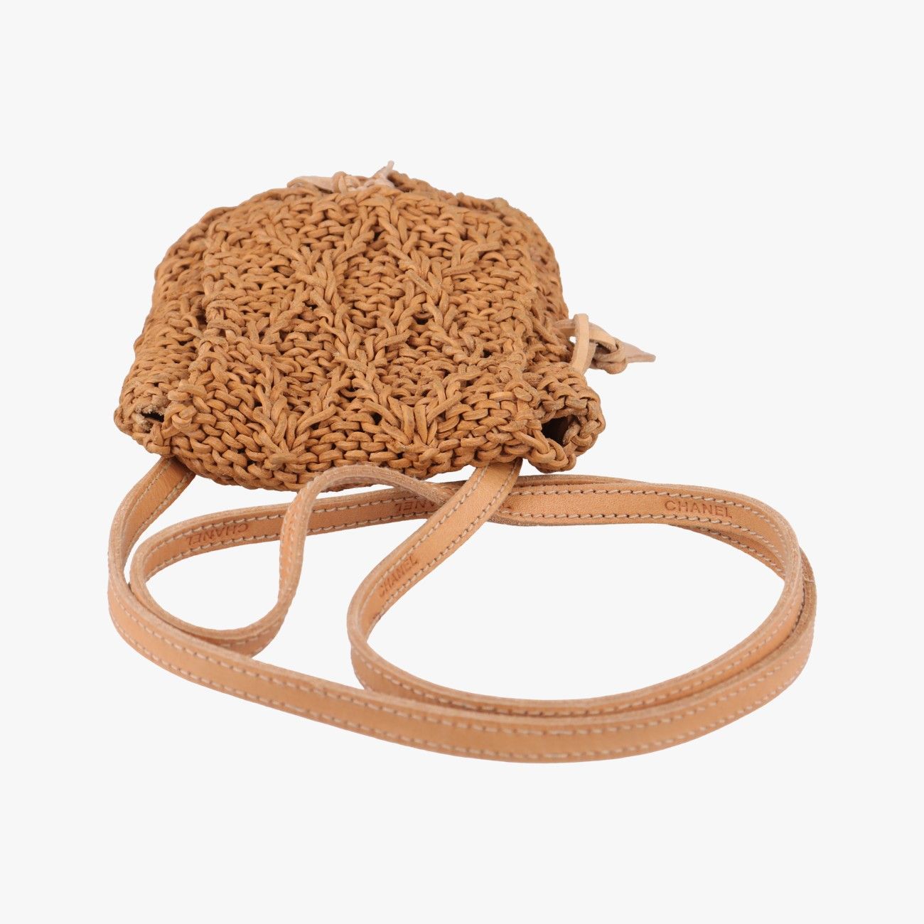 シャネルChanelポシェット ロゴブラウン レザーA147016156097 DECORATOM_COM_BR