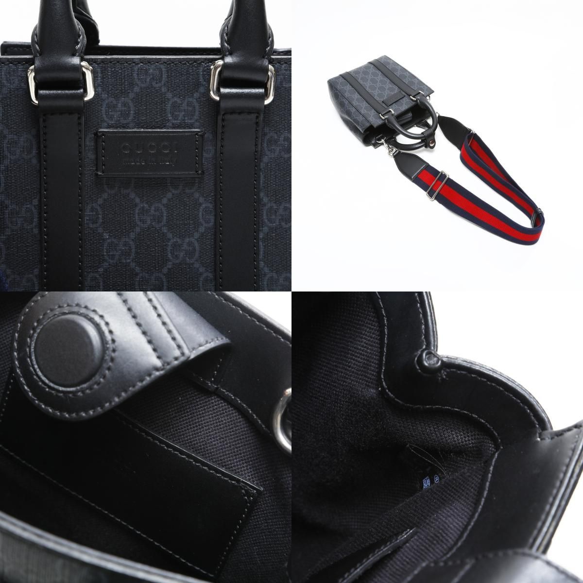 GUCCI グッチ ショルダーバッグ GGスプリーム ミニ トート 2way DECORATOM_COM_BR