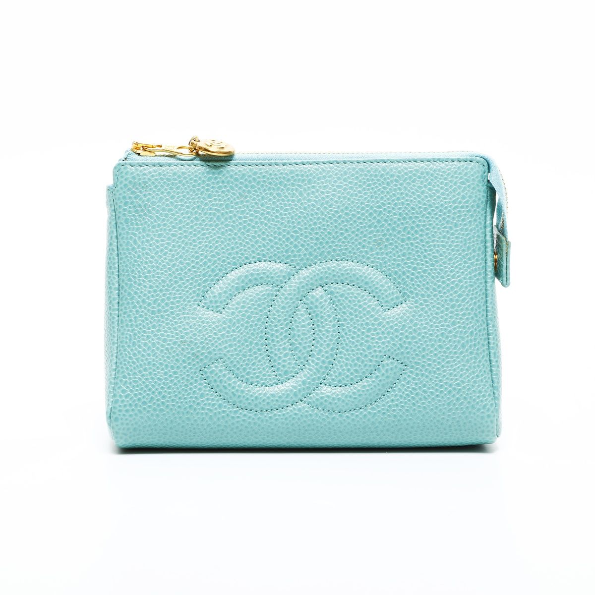 CHANEL シャネル ポーチ 5番台 1997-1999 ココマーク キャビアスキン