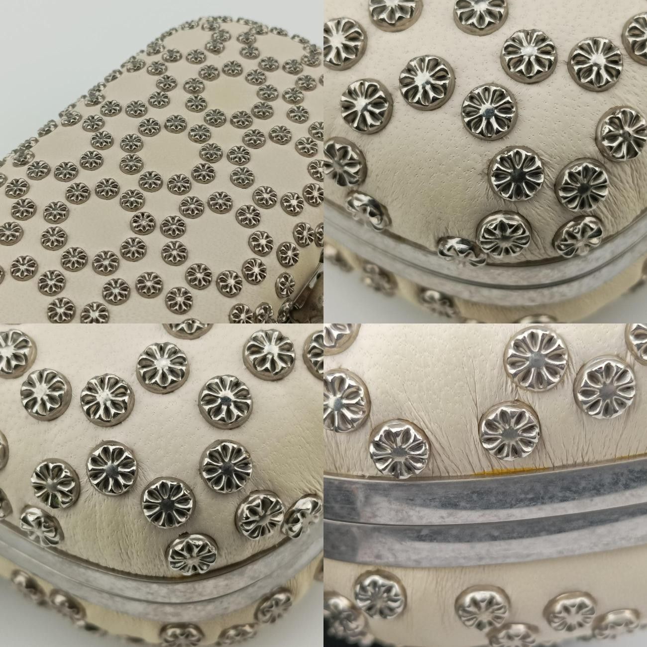 ホワイト レザー