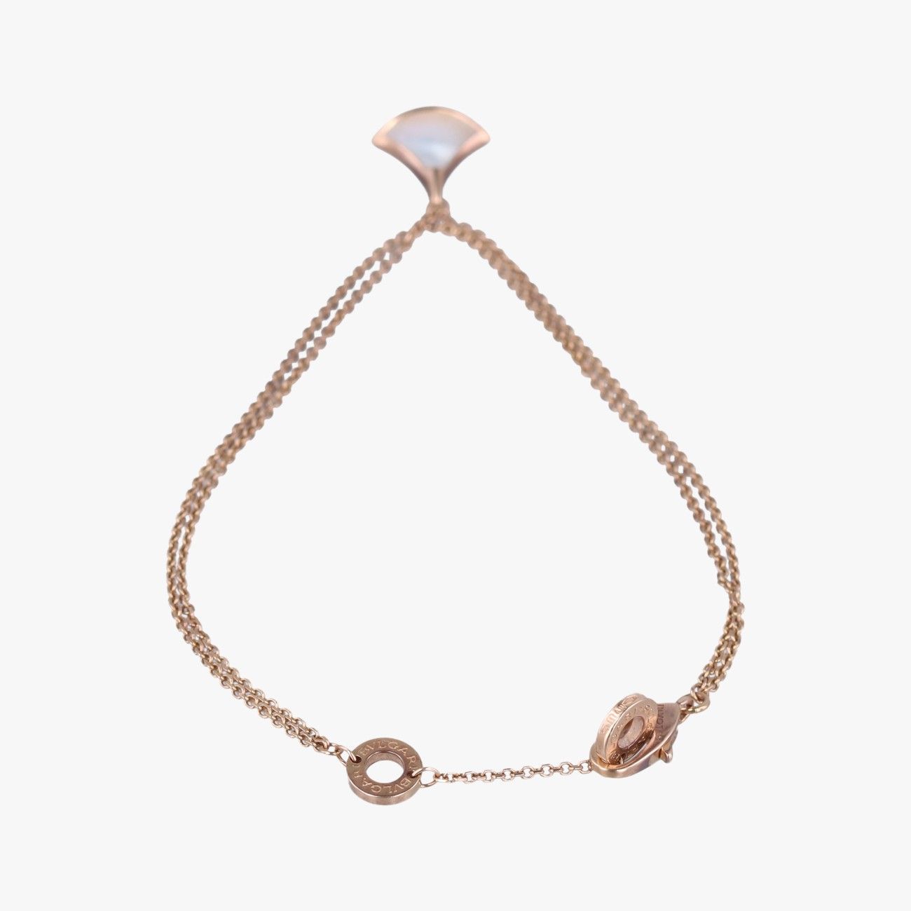 ブルガリBvlgariディーバ ドリーム ホワイト×ゴールド AU750 358422 VPF49P