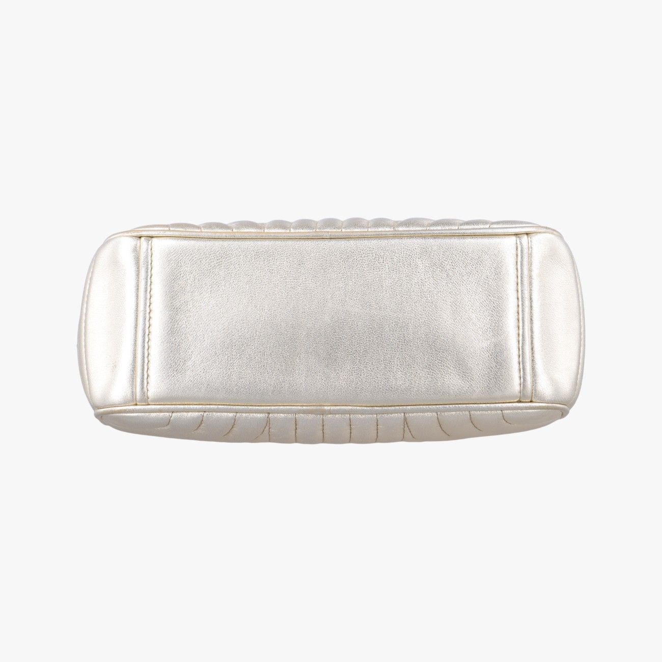 プラダPradaダイアグラムゴールドレザー1BH08431