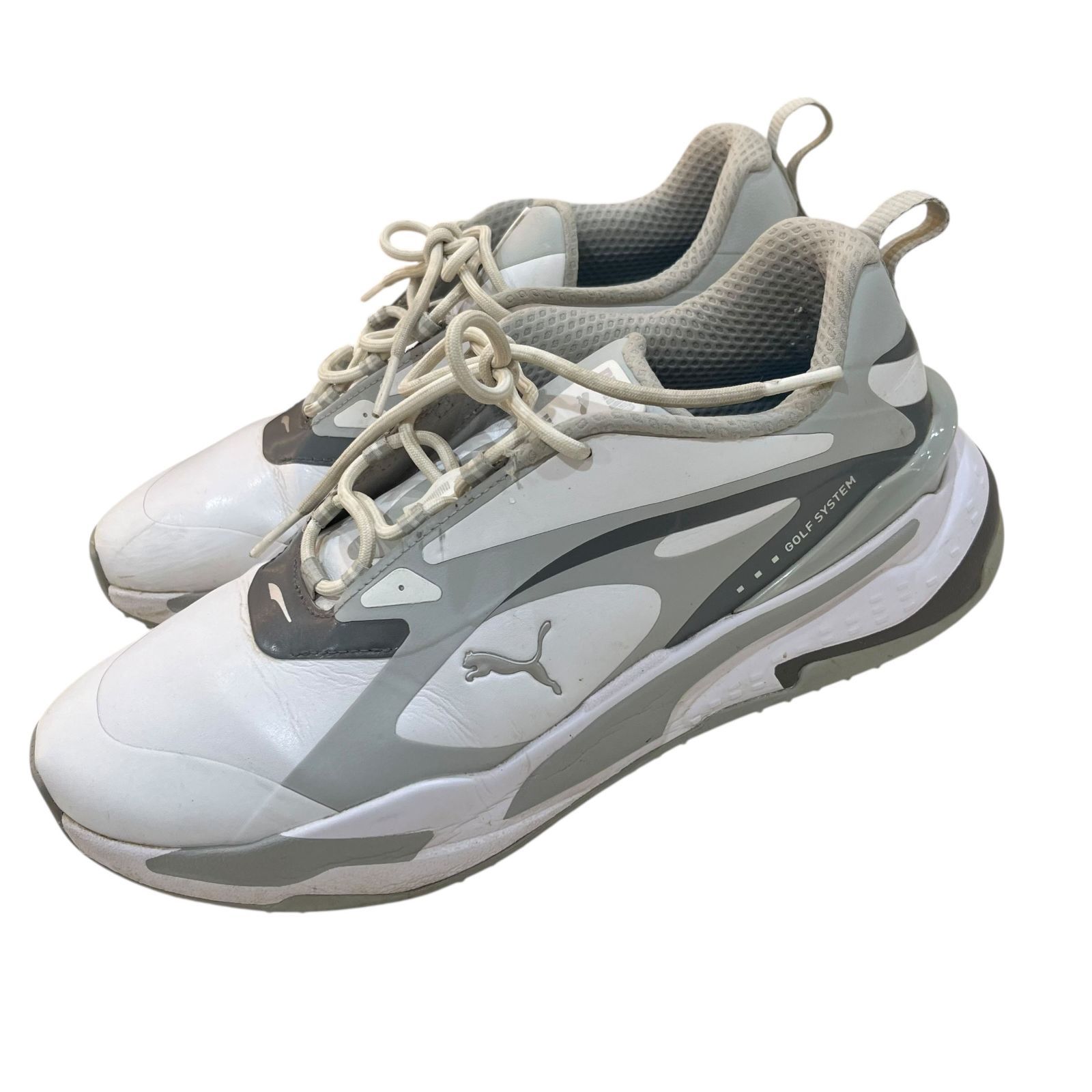 25.5cmメンズ ゴルフシューズ GS ファスト ラバーアウトソール