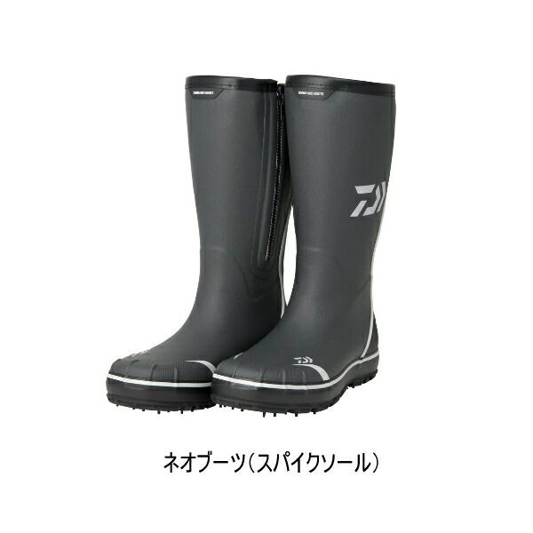 25年10月新商品 ダイワ ネオブーツ スパイクソール NB-3106W グレー Lサイズ